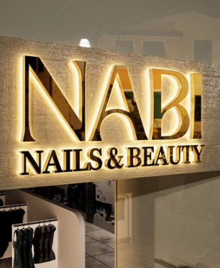 Acrylic Sign Aesthetic Finish